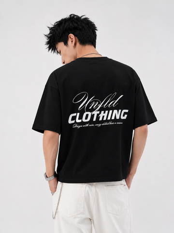 Black Unfld Classic Tee