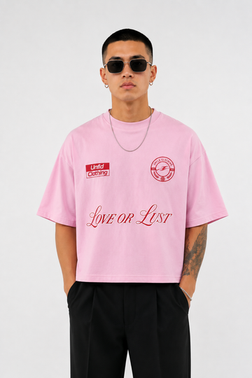 Love or Lust Pink Tee