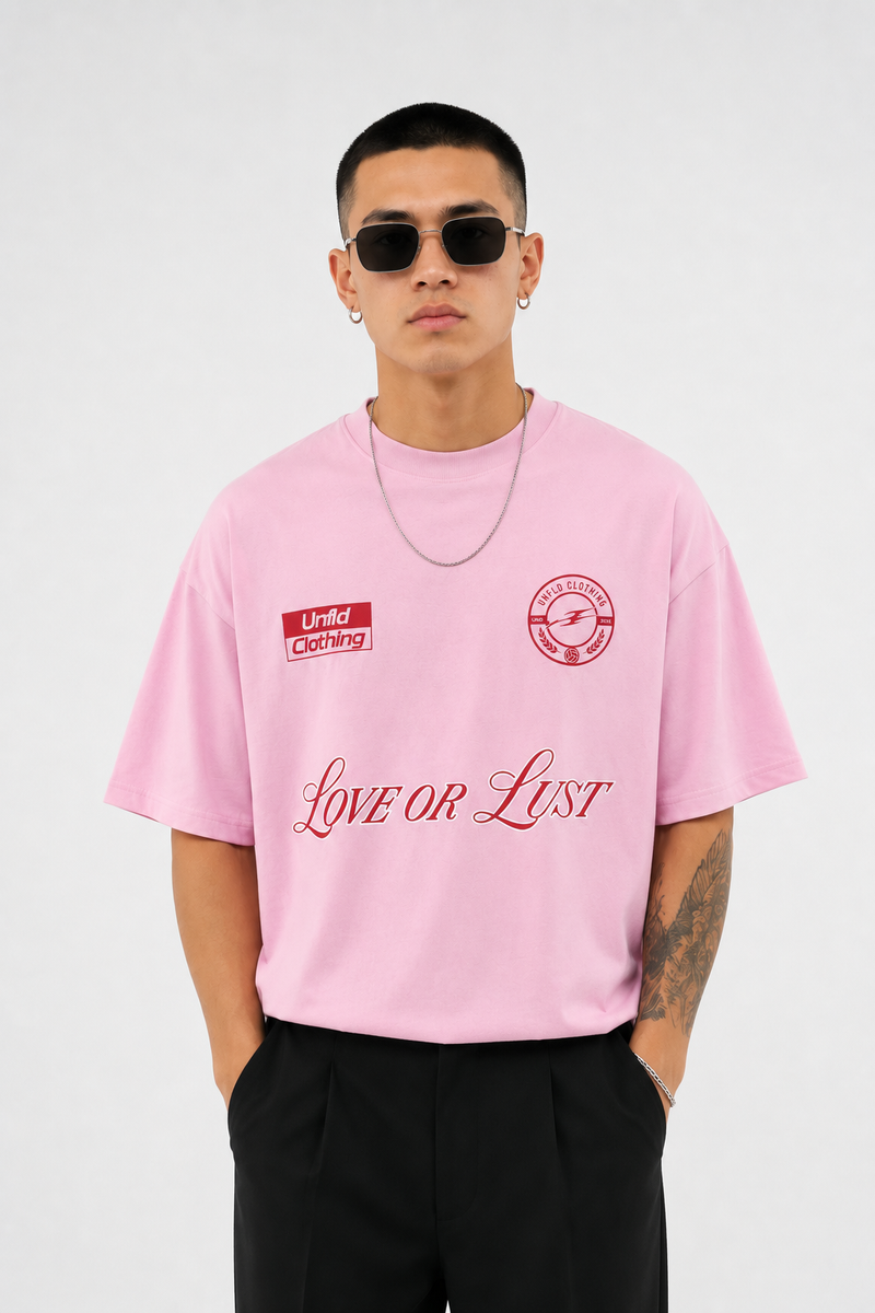 Love or Lust Pink Tee