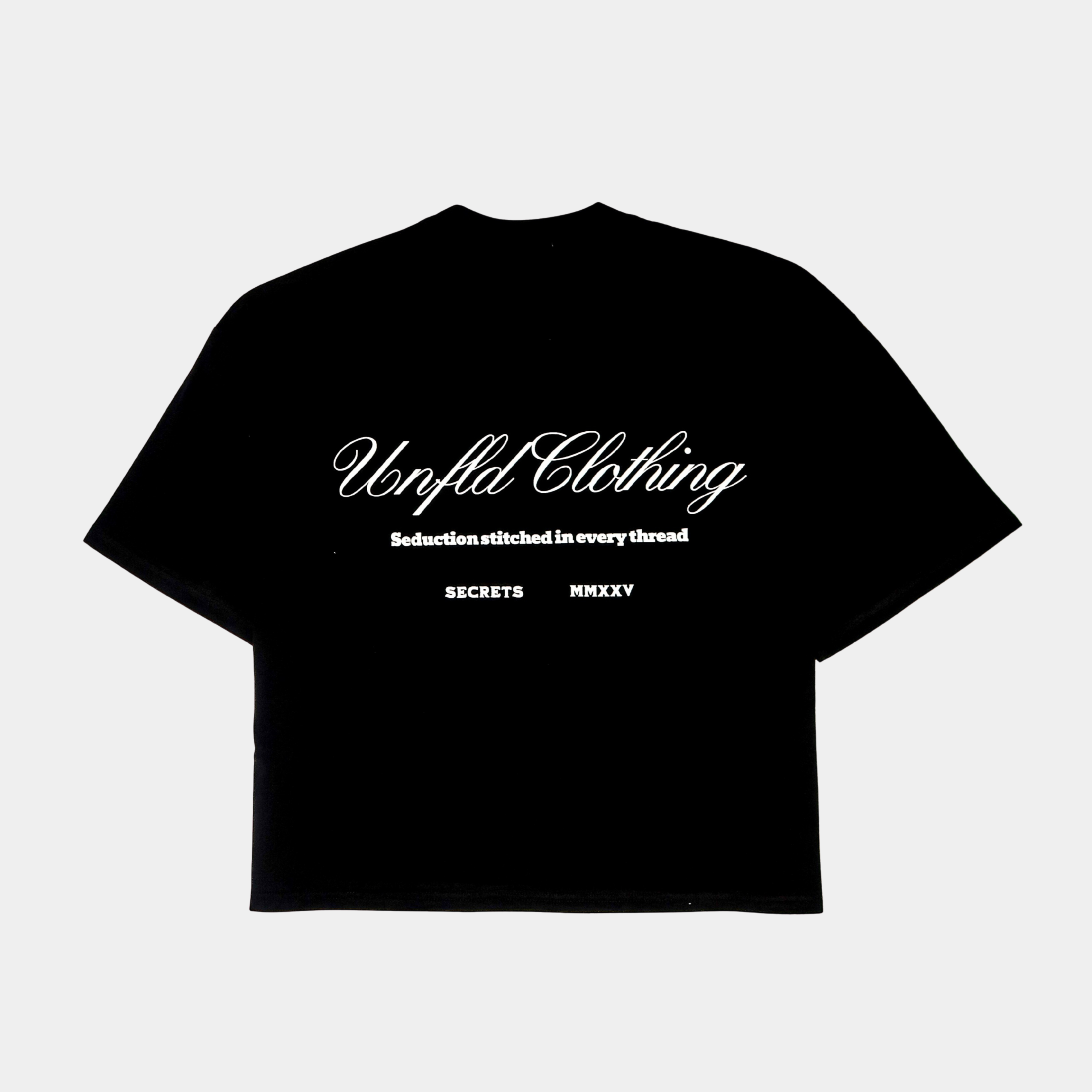 Unfld Original Oversized Tee Black