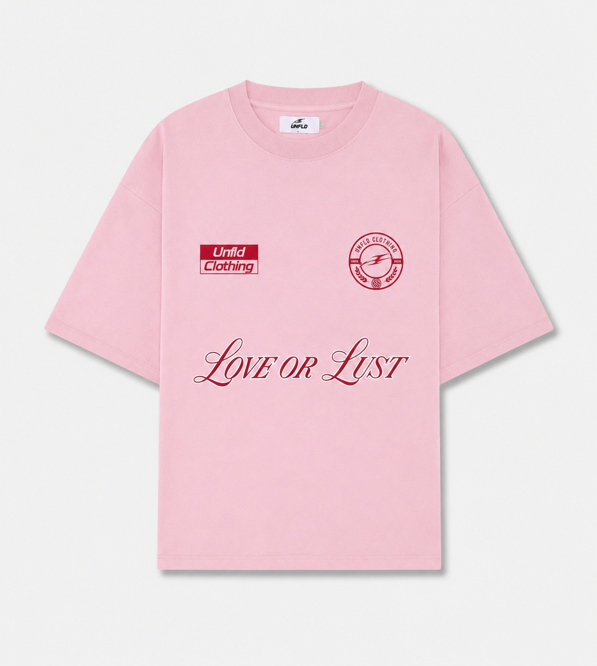 Love or Lust Pink Tee