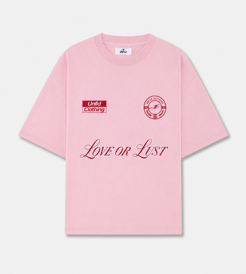 Love or Lust Pink Tee