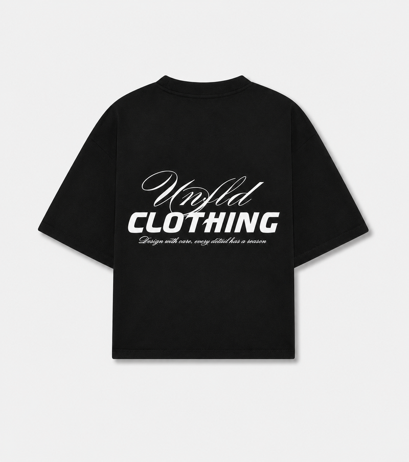 Black Unfld Classic Tee