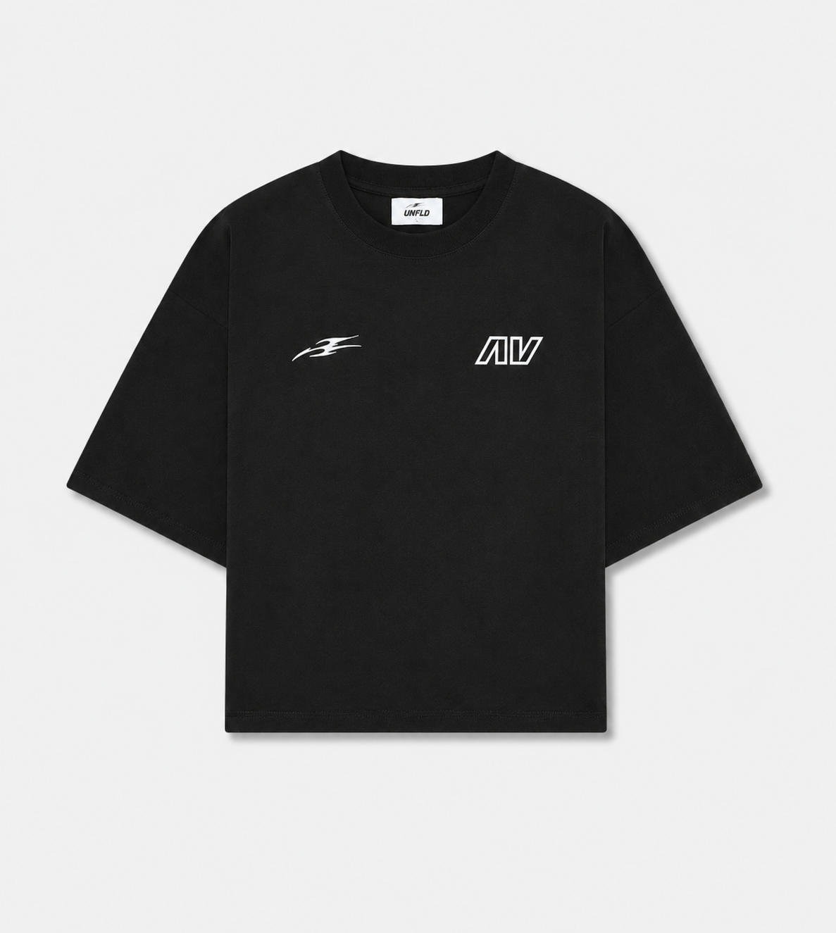 Unfld Original Oversized Tee Black