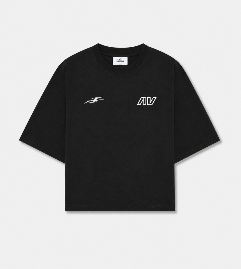 Unfld Original Oversized Tee Black